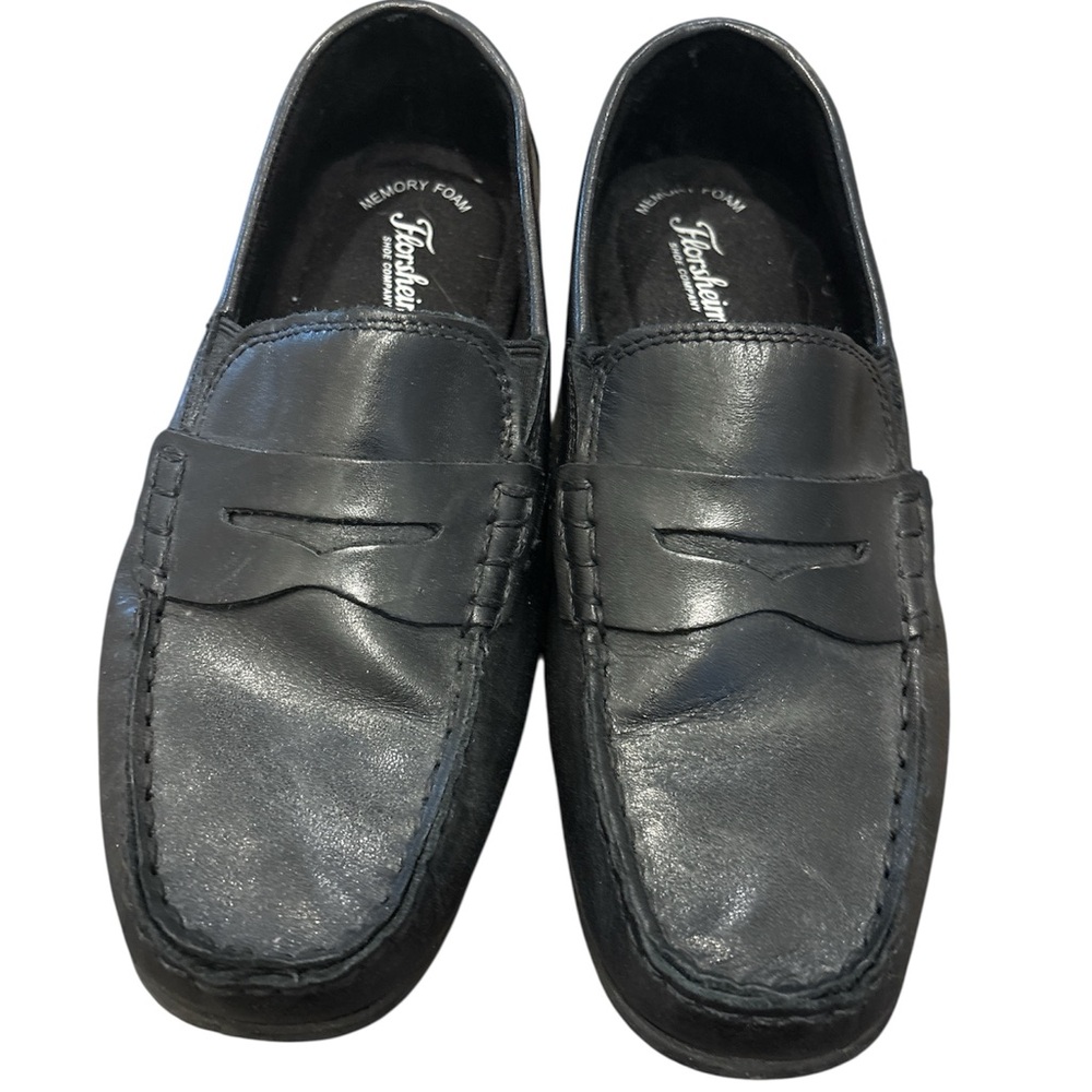 Kids Black Loafers